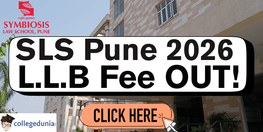 SLS Pune LLB Fee Structure 2026 Out
